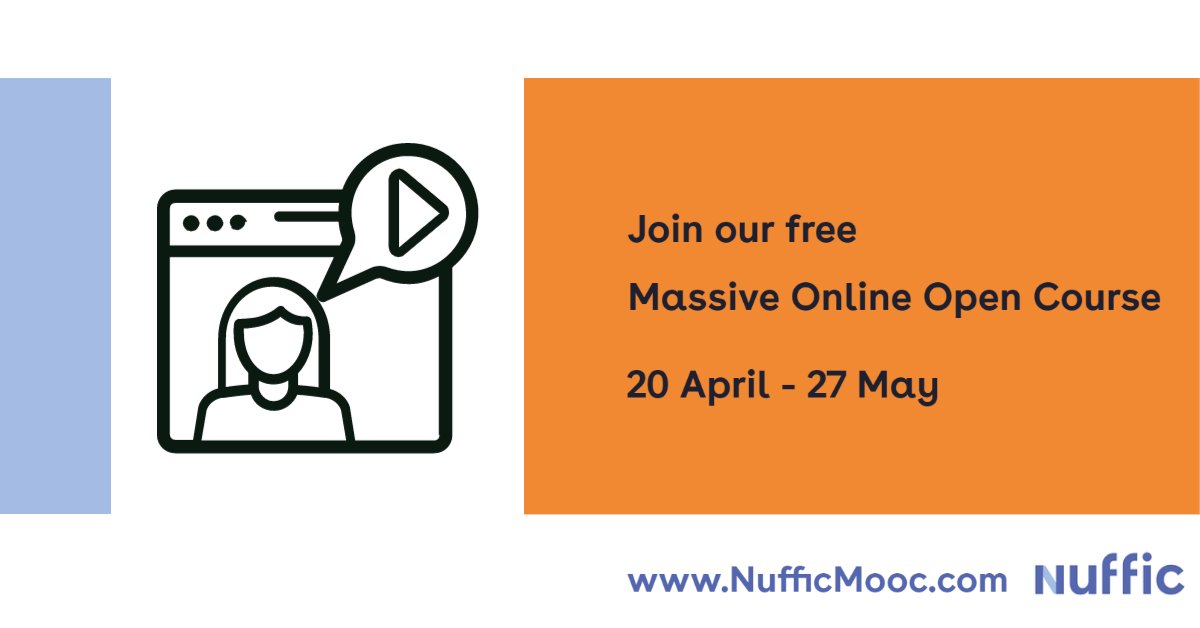 Are you an #entrepreneur? Check out our new free online course on Global Entrepreneurship and learn from Dutch and international experts in their field. All 10 sessions are live, so engage with the lecturers directly! Join us!
Register here: nufficmooc.com