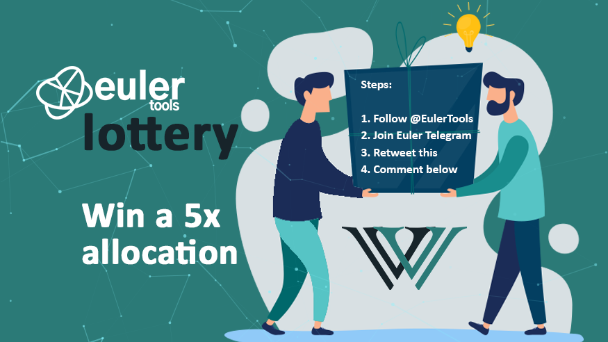 Wault_Finance's tweet photo. Wault knows what you like—gifts.

So how about a #lottery?

Win a 5x allocation in our next #presale for https://t.co/O2IZwrj0F0 by doing the following:

1.Follow @EulerTools
2.Join their Telegram: https://t.co/247DowfAAz
3.Retweet
4.Comment

5 winners will be chosen.

#BNB #bsc https://t.co/jgLIB5M1RD