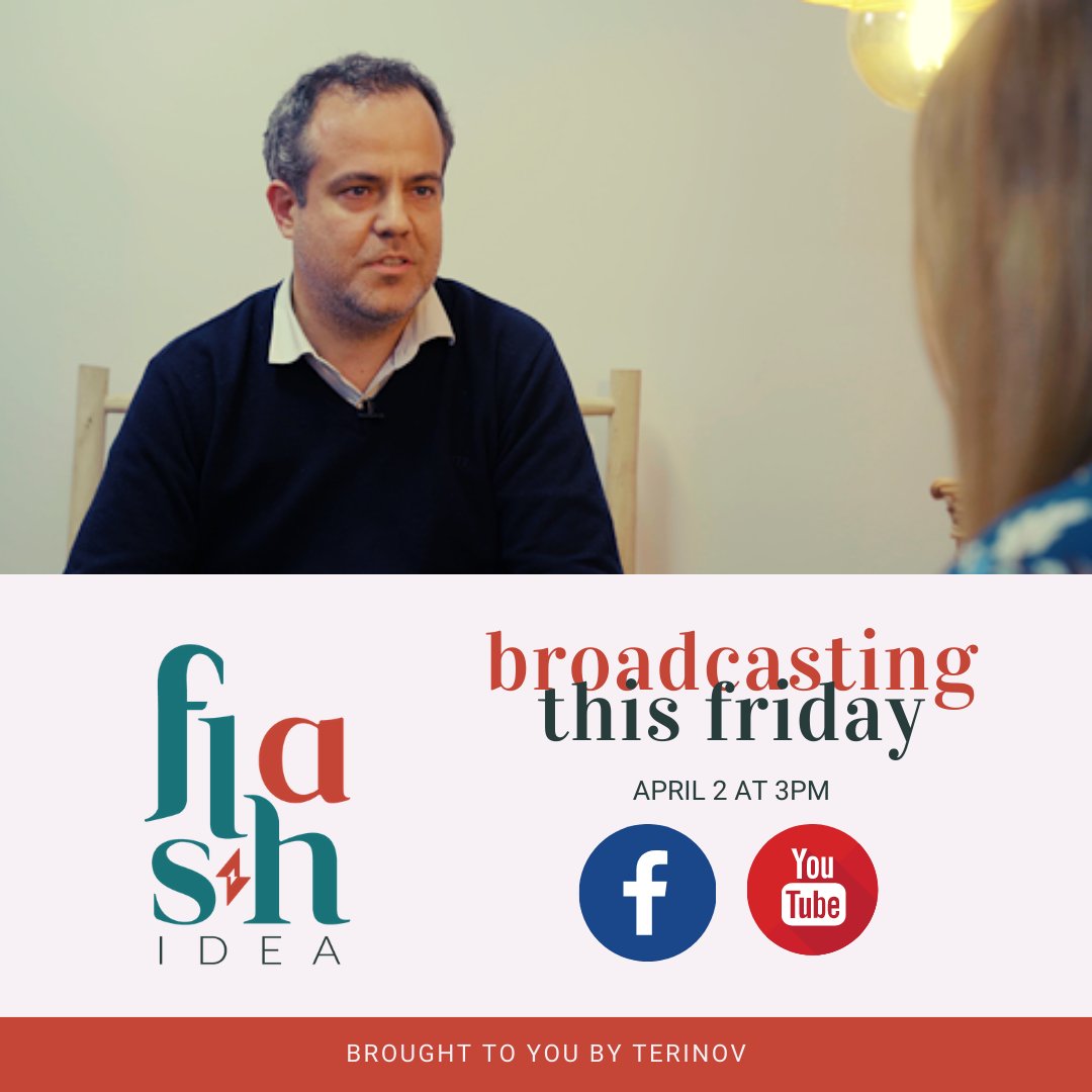 terinov_pct's tweet photo. Podcast #FlashIDea 🆙
Third episode of our Flash podcast #FlashIDea 💥
With the special participation of the Chief Technology Officer do @AIRCentre_org, @pfreiresilva ⬇
Friday, april 2 at 3pm on TERINOV's facebook 🆙
#TERINOV #sciencepark #azores #AIRCentre https://t.co/YvTzkr7lEh