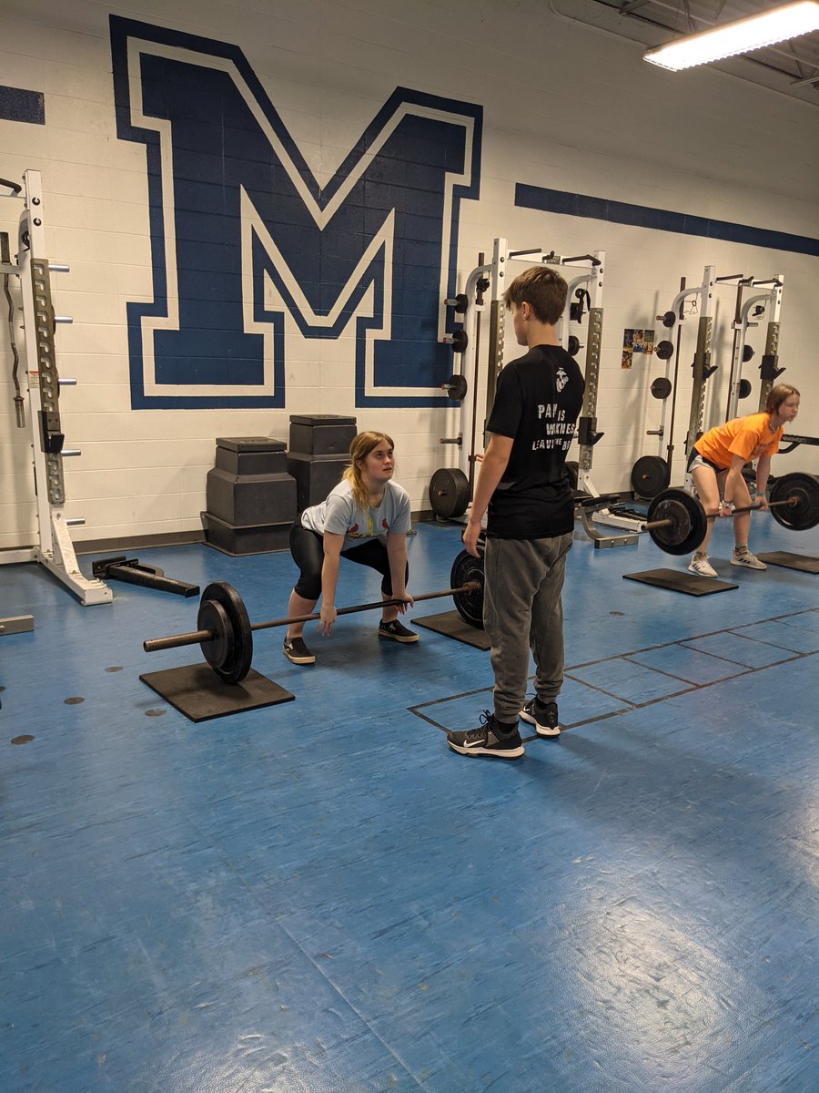 mhs_power's tweet photo. Wednesday workouts!! So proud of these girls and their dedication to their program! #iamaladycomet https://t.co/EU5JFLpv5S