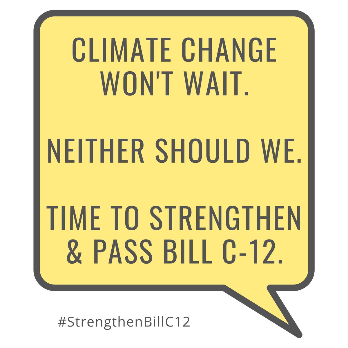catabreu_'s tweet photo. #Climate accountability is no joke.

#BillC12 -aka the Net-Zero Accountability Act- was tabled 133 DAYS AGO and parliament has yet to pass it through 2nd reading😡

Join our twitter storm today - ask your MP to get this essential climate legislation moving! 
@cathmckenna #cdnpoli https://t.co/LL4eqT8Iyi