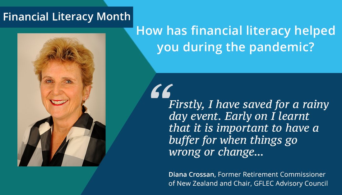 Dr_AnnaLusardi's tweet photo. April is #FinancialLiteracyMonth! We asked our Advisory Council Chair, Diana Crossan, how #financialliteracy has helped her during the pandemic. Reply and share how #finlit has helped you over the past year👇
#FinancialEducation #FinEdWorks https://t.co/10n942AMhH