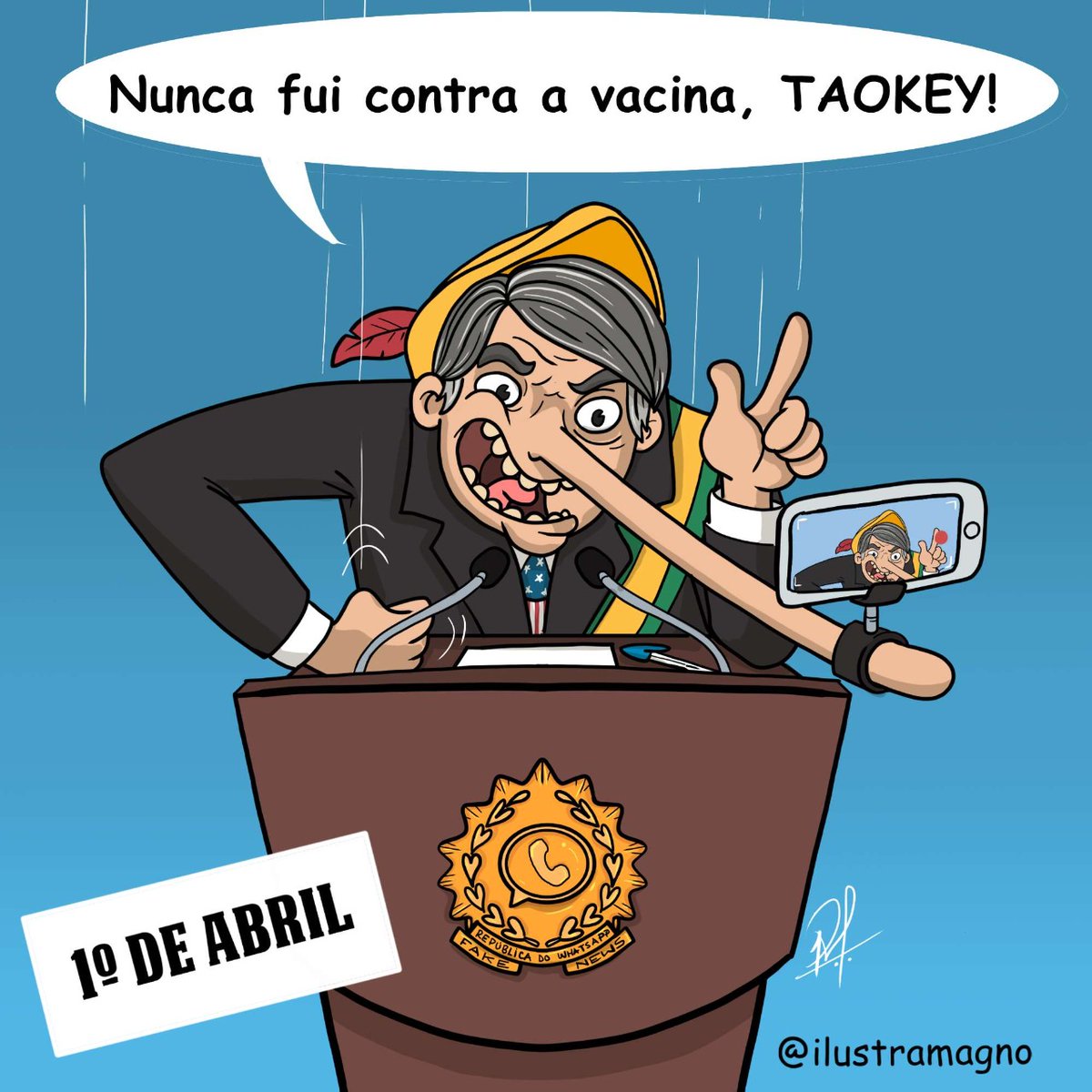 facadafest's tweet photo. Taokey?

Por @IlustraMagno
#BolsonaroDay https://t.co/4wN5Uysrce