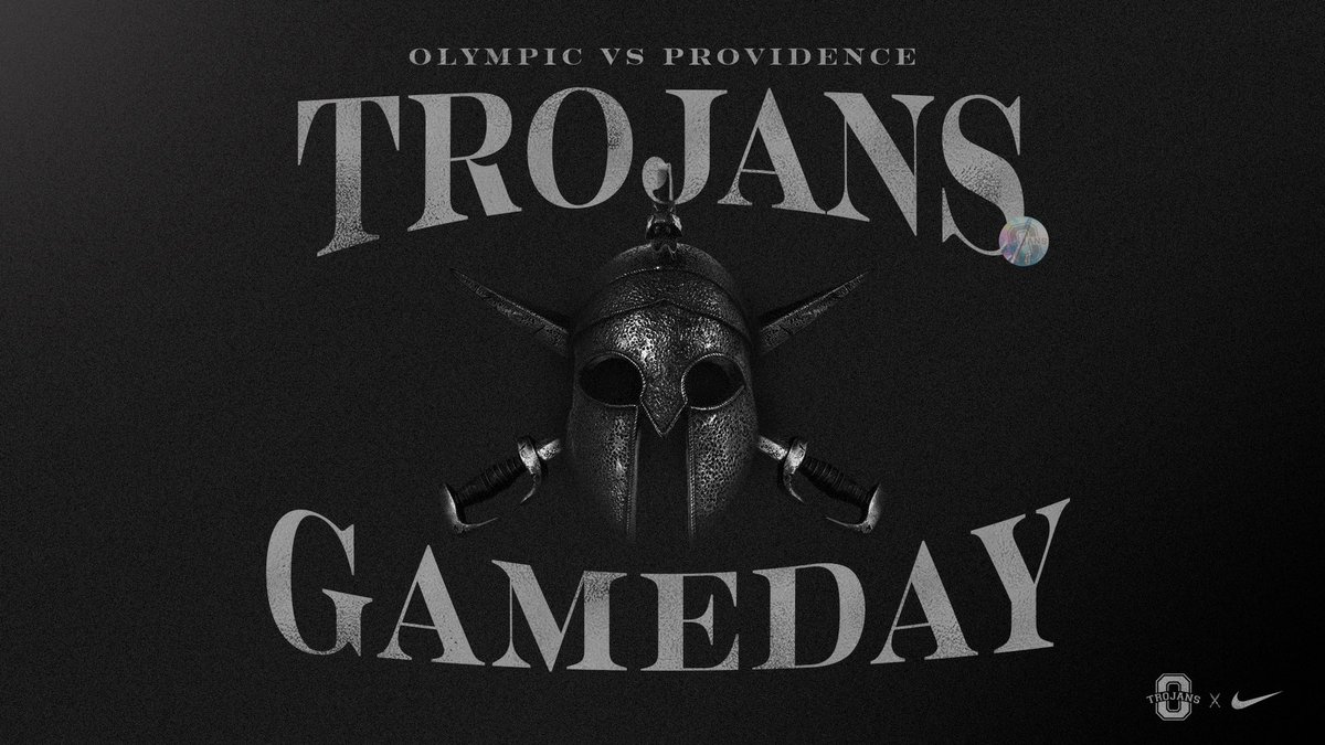 OlympicFB's tweet photo. 🚨⚔️ 𝐈𝐓'𝐒 𝐆𝐀𝐌𝐄𝐃𝐀𝐘 ⚔️🚨

Trojans vs @Prov_Football

📍: Providence HS
⏰: 7pm Kickoff
🎟: https://t.co/XeLFGDO3RO
📺: @NFHSNetwork ⤵️
‼️: AVAILABLE FREE FOR ALL from @TheSpringSZN 

https://t.co/LSFX75Tvfc

#AStandard https://t.co/NTNyq3WOCr