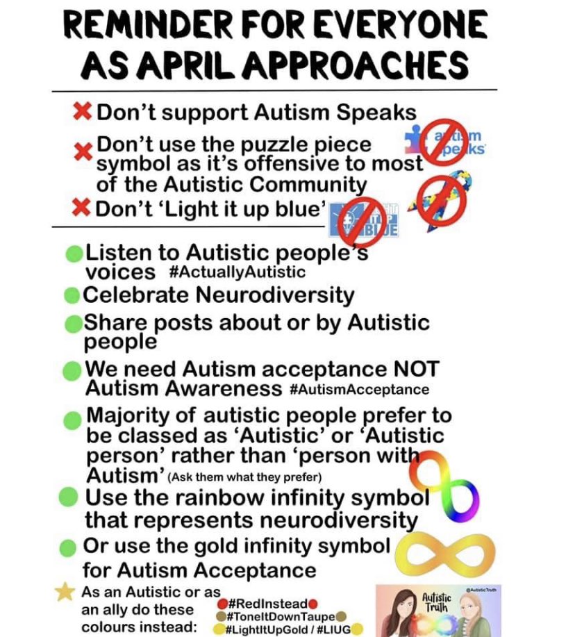 MarieMoe8's tweet photo. #AutismAcceptanceMonth https://t.co/N4hivqJuki