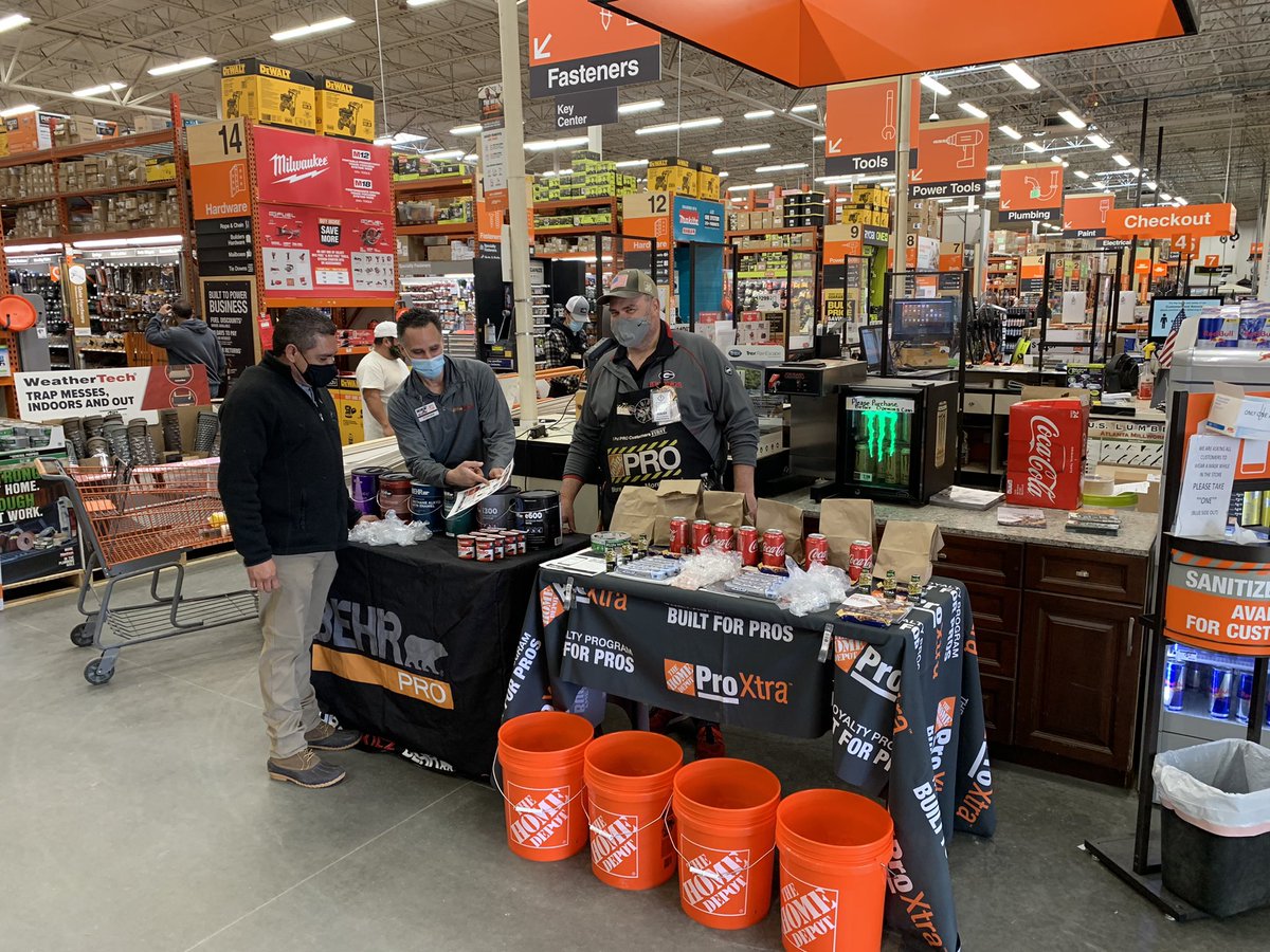 Kyle Baker (@kbaker0430) on Twitter photo Taking care of our Pros! Pro appreciation day! Thanks for the help of Behr <a href="/MikeGordonHD/">Michael Gordon</a> <a href="/Sdb923/">Scotti Townsend</a> <a href="/hollytate122/">Holly Tate</a> <a href="/thdsandi/">Sandi Williams</a> @jtrievespro Taking care of our Pros! Pro appreciation day! Thanks for the help of Behr <a href="/MikeGordonHD/">Michael Gordon</a> <a href="/Sdb923/">Scotti Townsend</a> <a href="/hollytate122/">Holly Tate</a> <a href="/thdsandi/">Sandi Williams</a> @jtrievespro