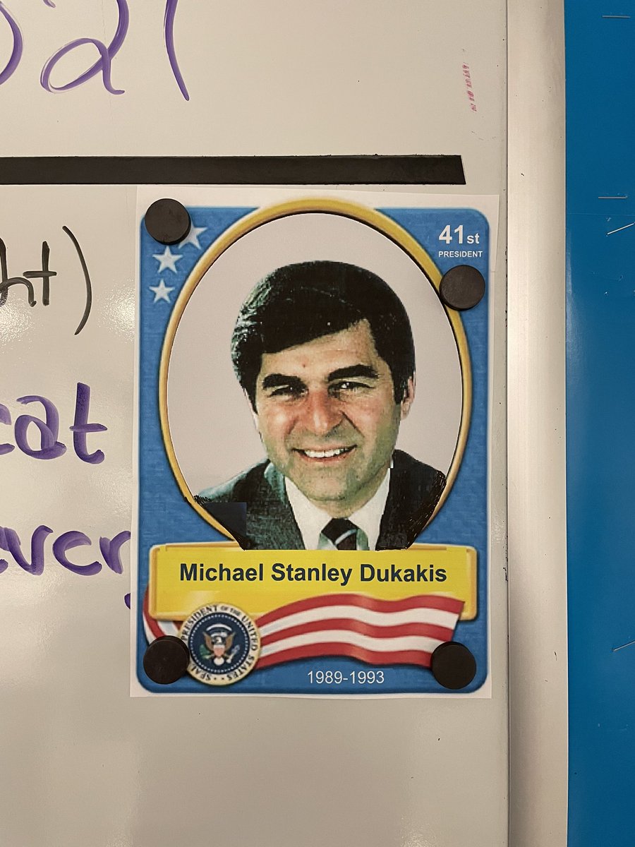 Every year I do a Presidential Countdown to the end of the school year!  #AprilFools