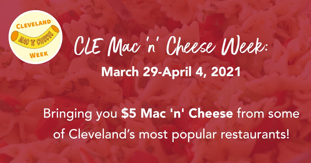 CLE Mac ‘n’ Cheese Week is still going! Have you stopped by The Greatroom &amp; Bar to try our $5 Cajun Mac ‘n’ Cheese Week special yet? If you haven’t, no worries - there’s still time left! ⏰ From now until April 4th stop by to redeem this special (dine in and takeout only).