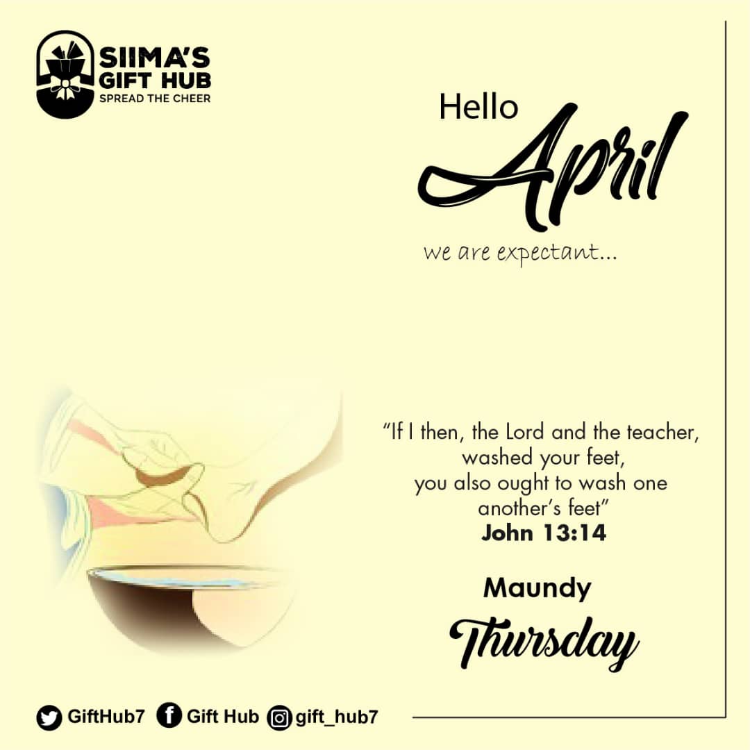 GiftHub7's tweet photo. May you experience an overflow of the Goodness of God this New Month🥰 

A Blessed New Month💃💃💃

#SiiM@sGiftHub
#SpreadtheCheer
#AprilTidings
#0781241717 https://t.co/34hkxhJzs3