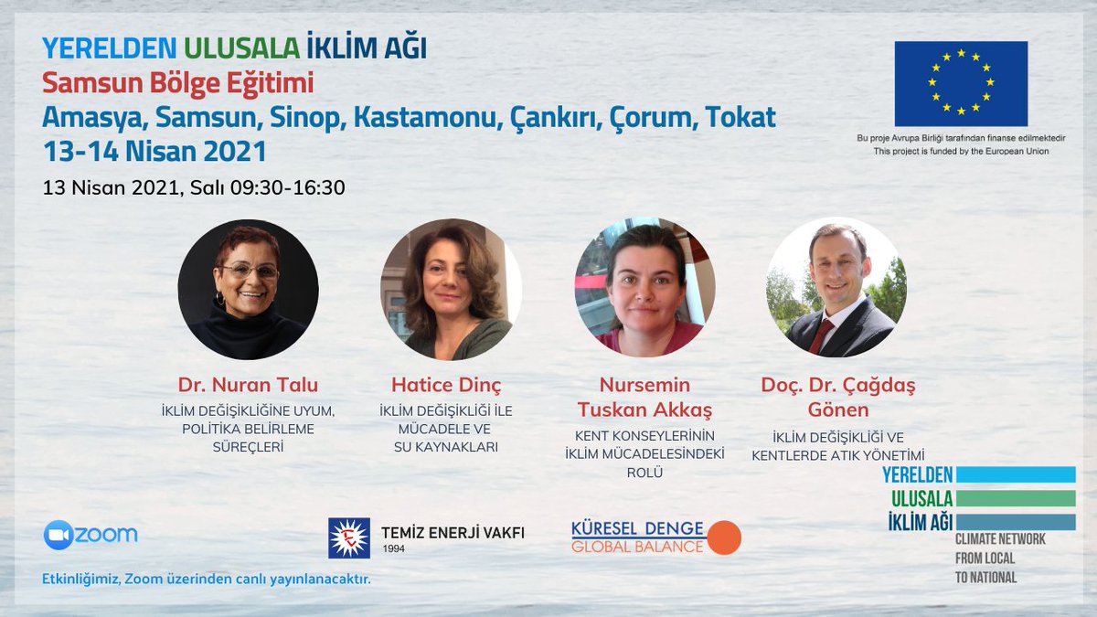 temevorgtr's tweet photo. “YERELDEN ULUSALA İKLİM AĞI” Samsun Bölge Eğitimi
Amasya, Samsun, Sinop, Kastamonu, Çankırı, Çorum, Tokat

13 Nisan 2021, Salı 09:30-16:30

Kayıt için tıklayınız: https://t.co/SPsvtmHitl

#temev #iklim #eğitim #iklimdeğişikliği #yereldenulusalaiklimağı https://t.co/sgvqyX8cQW