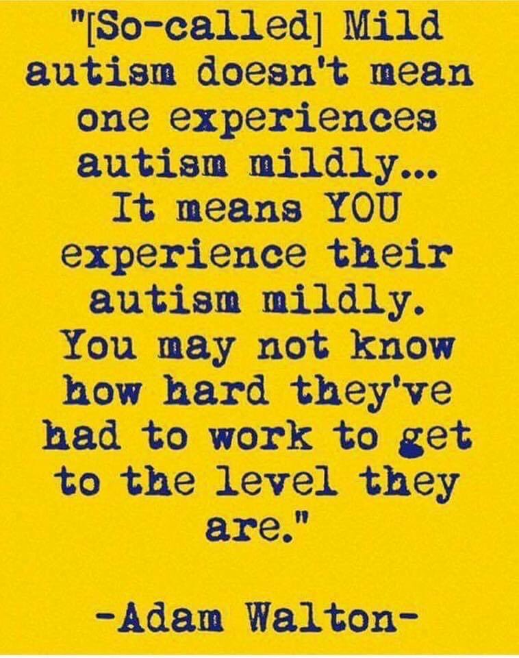 Michellecann13's tweet photo. #autismacceptance #autisminclusion As we enter Autism Awareness month of April, I am reminded of this daily https://t.co/86FT0GDKOP