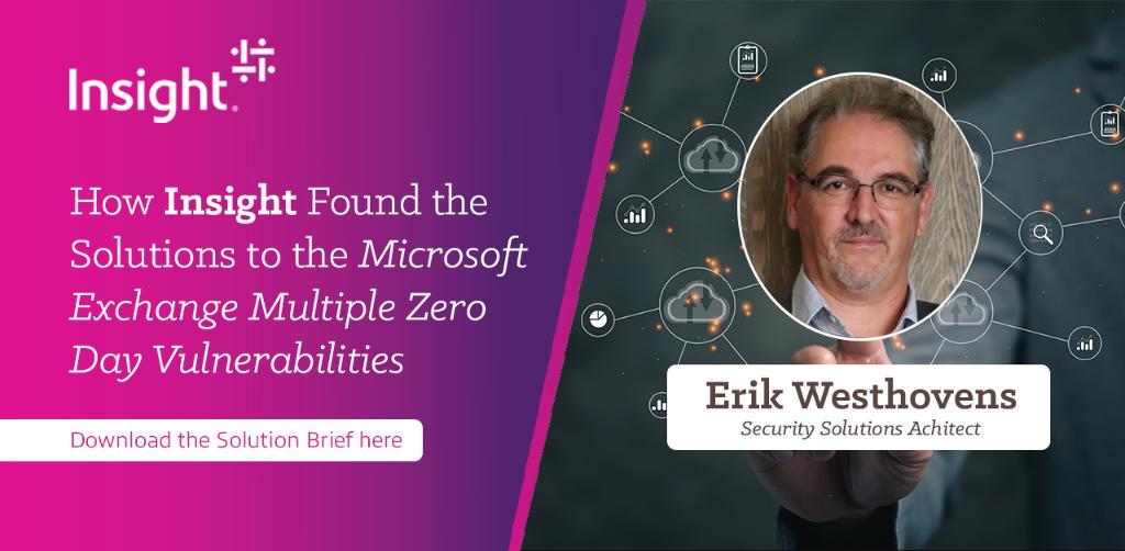 Remember the massive Zero-Day Attack On Microsoft Exchange Users? Sometimes patching isn’t enough when hackers create a very sophisticated attack. But fortunately we found the solution! Download the Security Solutions Brief. ms.spr.ly/6019VpmYV