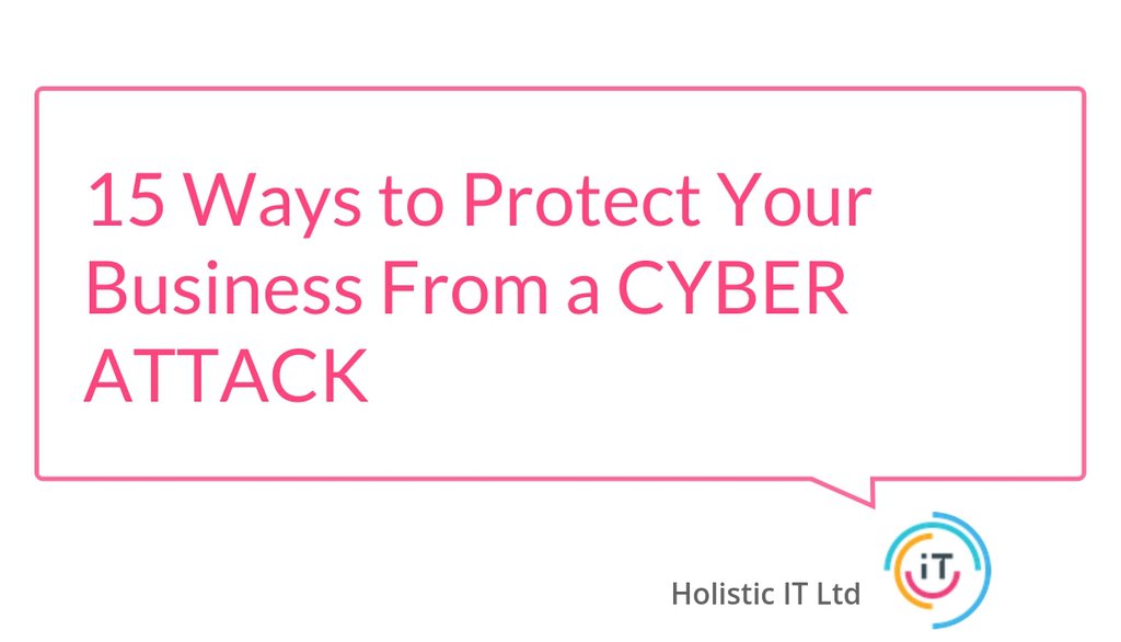 HolisticIT's tweet photo. Free Download - 15 Ways to Protect your Business from a Cyber Attack

Read more 👉 https://t.co/zFaM1Oe8FQ

#CyberAttack #FreeDownload #ITSupport #WFH #RemoteWorking #HolisticIT #ITSupportDoncaster #EmailSecurity #DigitalTransformation #RemoteWorkers #CyberSecurity https://t.co/SKYwepOWSi
