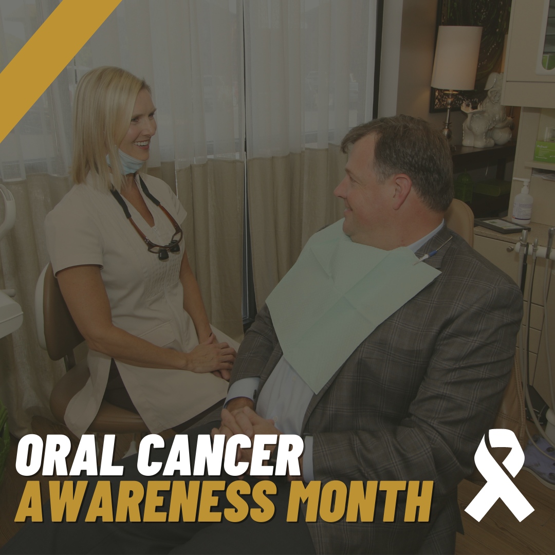 ASimpsonDDS's tweet photo. Did you know that April is Oral Cancer Awareness Month? 💛

The best and most important screening and prevention tool for oral cancer is regular dental checkups. Schedule your next appointment by booking online: https://t.co/u2jduZvqLt, or giving us a call at 615-778-0944. https://t.co/0iNj6FisMv