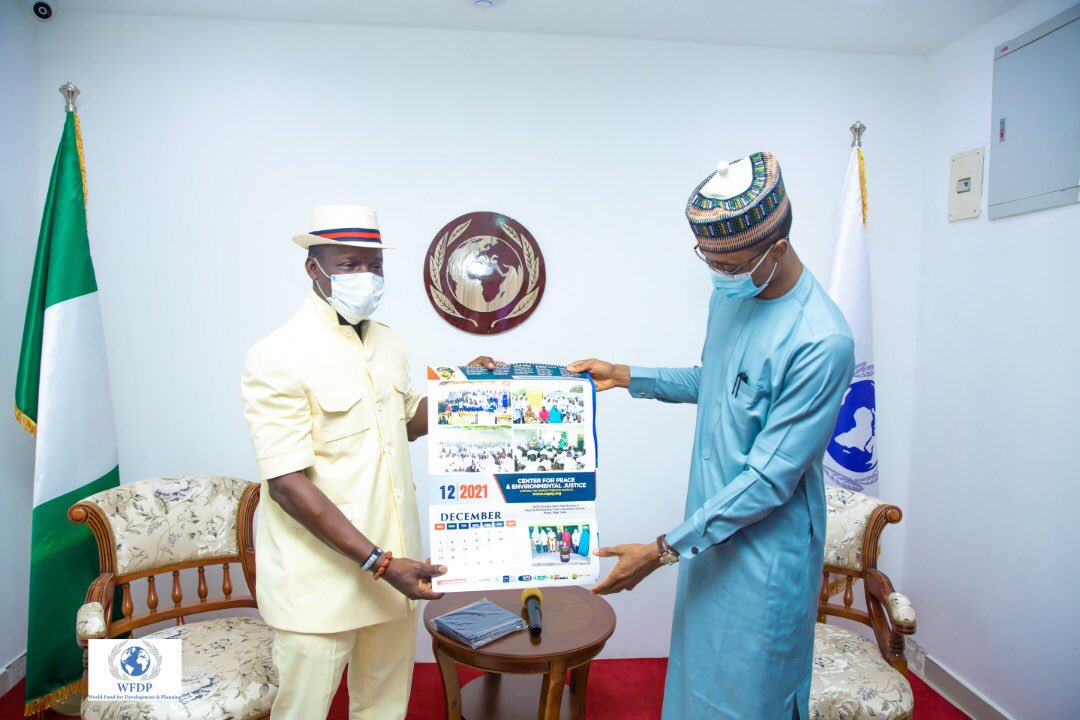 WfdpN's tweet photo. The Country Director of World fund for development and Planning, Mr Mohammed Buhari on the 1st of April 2021, played host to the National Coordinator of @cepejngo and his team at its Abuja Office. https://t.co/sPGbdARznQ