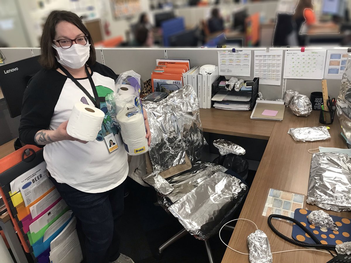 CustomHH's tweet photo. We started April Foolsβ Day with a bit of shenanigans highlighting our company value of Fun! The fun added a bit of levity to the serious work we do each day with a passion for compassion.
#CustomCares
#CustomFun
#AprilFoolsDay https://t.co/Wrbte5VY7Z