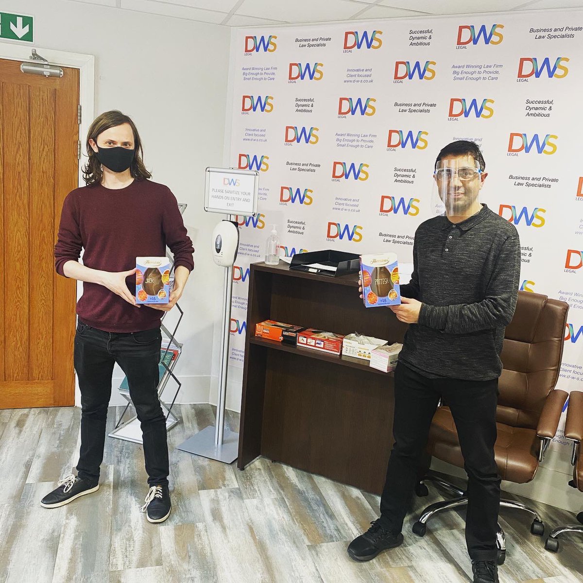 DWSolicitors's tweet photo. The Easter bunny has been to the DWS offices 🐰 https://t.co/25UNv9lvSv