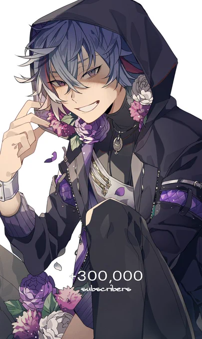 #絵スコート
30万人おめでとうございます!
いつも楽しい配信をありがとう!! 