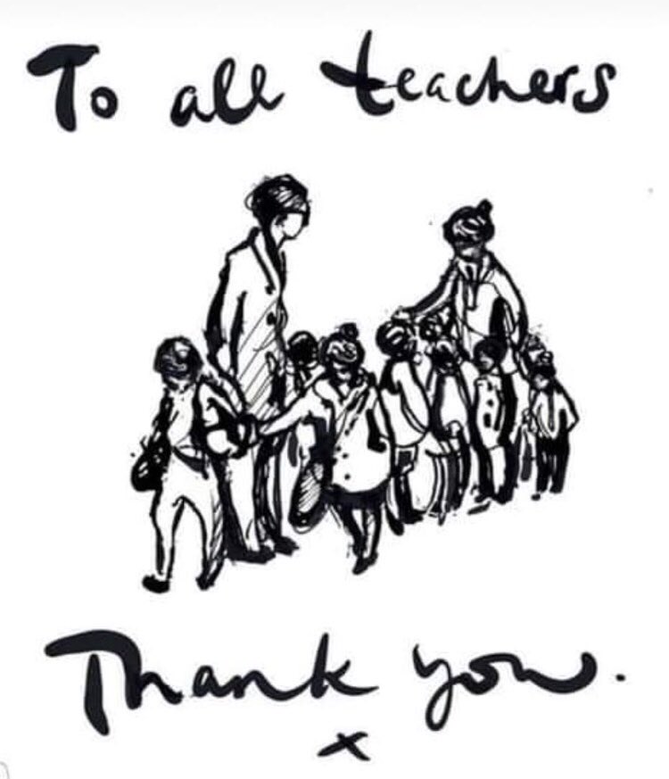 LucybowenE's tweet photo. Thank you and well done too all the teachers who finished for the Easter break last week or finish today. We made it- you are amazing 🤩 https://t.co/1hcmaYKD9T