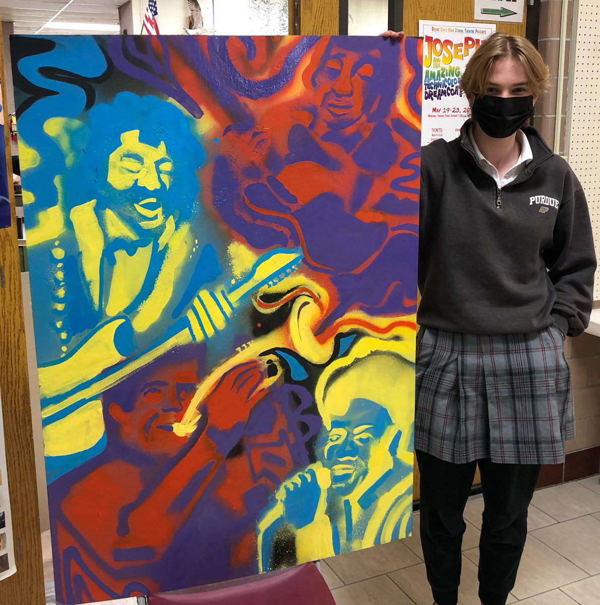 Congratulations to Maggie Watts who won 1st place in the inaugural DCHS Black History Month Art Contest! We had a wonderful Black History Month program on our campus this past February. Thank you to everyone who contributed and celebrated with us!