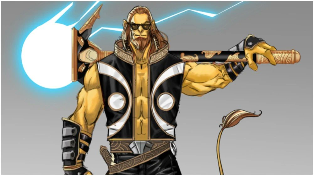 yan_widjaya's tweet photo. Superhero Sun Go Kong
John Woo (74 thn/43 film) mengadaptasi karya terakhir Stan Lee n komikus Sharad Devarayan. Kisah arkeologis Li Yong dari New York yg melacak ke puncak Himalaya n mewarisi kesaktian Kera Sakti hingga menjelma menjadi #MonkeyMaster, pahlawan super milenial https://t.co/TkzBCwDtSK