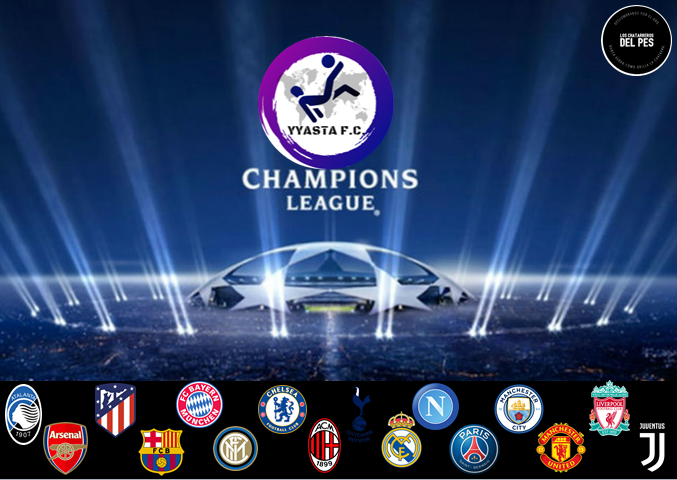 COMUNICADO OFICIAL: Presentamos los 16 equipos que entrarán en el sorteo la próxima semana en la #ChampionsPesyyasta , que será retrasmito en directo por <a href="/chatarreria_la/">La Chatarrería</a> !! vayan sacándole brillo a los mandos!! esto comienza!