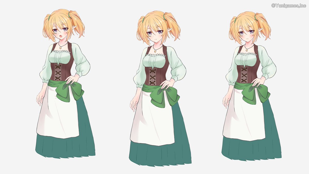 ネタばらし 村人クロエ 服装は私服を着てるだけの設定 こういう服を実は数 あじ C100新刊委託中のイラスト