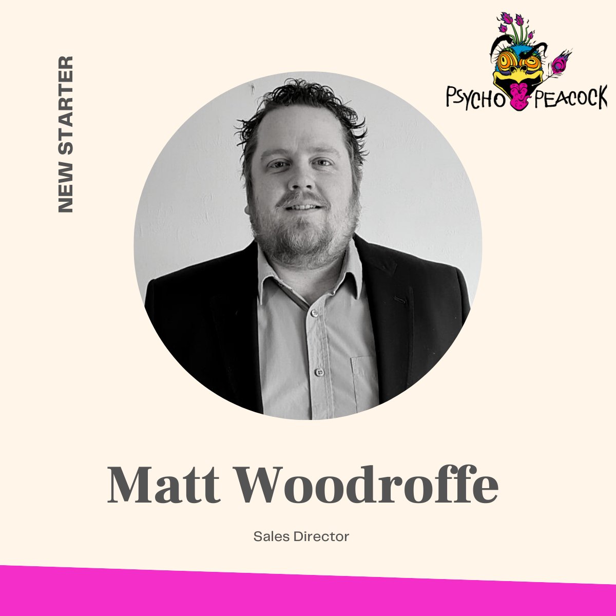 A big huge massive PP welcome to Matt, our NEW Graphics Sales Director, Matt Woodroffe!

With over 17 years’ experience in the large-format graphics and print sector, Matt brings a huge amount of specialist knowledge and technical ability to the role. 

#graphics #print #sales