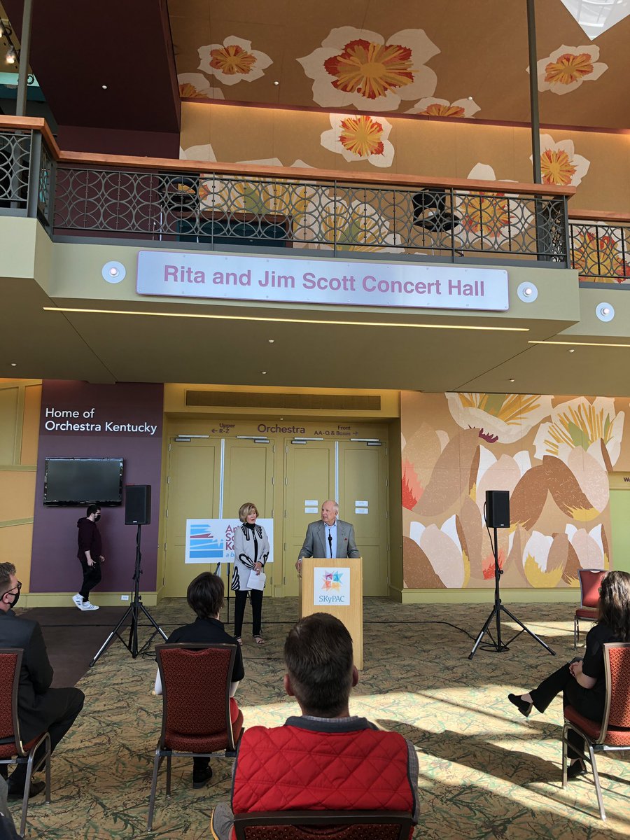 SKyPAC is entering a new chapter. The concert hall will now be known as the Rita and Jim Scott concert hall! This is due to a very large financial contribution from the couple. I’ll have the story today on Soky@noon. 🎵 🎶