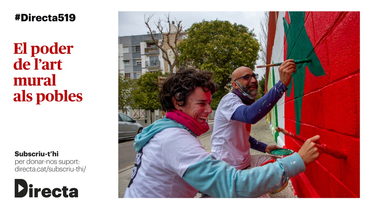 La_Directa's tweet photo. #REPORTATGE | Penelles, a la Noguera i amb poc més de 500 habitants, s’ha convertit en la galeria d’art mural més important de Catalunya https://t.co/SFWsAhom0j
Per @Aix_Lau
Fotos de Lucas Guerra
#Directa519 https://t.co/Mgy0GBMZ54