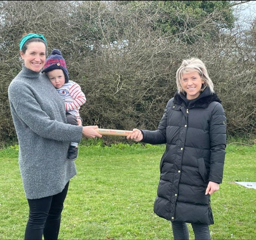 CancerBelfast's tweet photo. It's the 1st of the month &amp; time to pass the baton to another Board member to complete #the30dozen for @CR_UK Huge round of applause to Gemma 👏 &amp; good luck to MJ for April 🤞 You can support our fundraising at https://t.co/KfohHYLFeU https://t.co/scdpFEsdc0