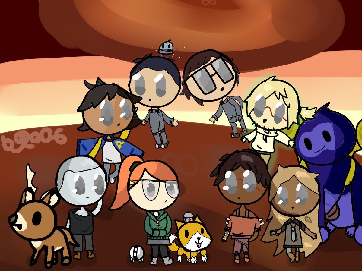 not_Bg2006's tweet photo. One last stop (I drew the infinity train cast)
Iβll be honest the show is incredible and deserves way more love
#infinitytrain #HBOMax #infinitytrainbook1 #infinitytrainbook2 #infinitytrainbook3 #InfinityTrainBookFour #infinitytrainbook4 #saveinfinitytrain https://t.co/isLkDCrVUa