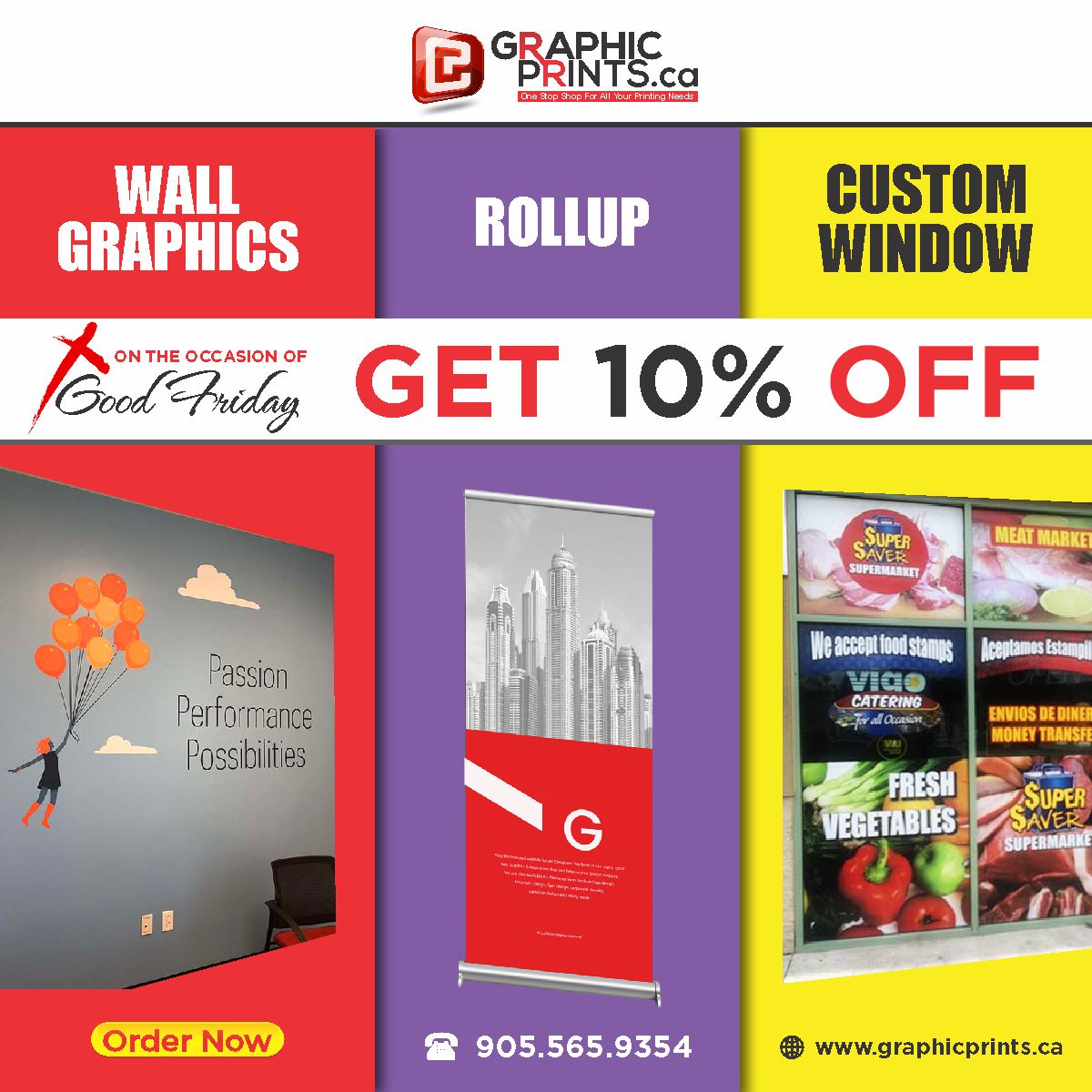 PrintsGraphic's tweet image. On the Occasion Of Good Friday - Get 10% Off

#WallGraphics #RollUp #CustomWindow