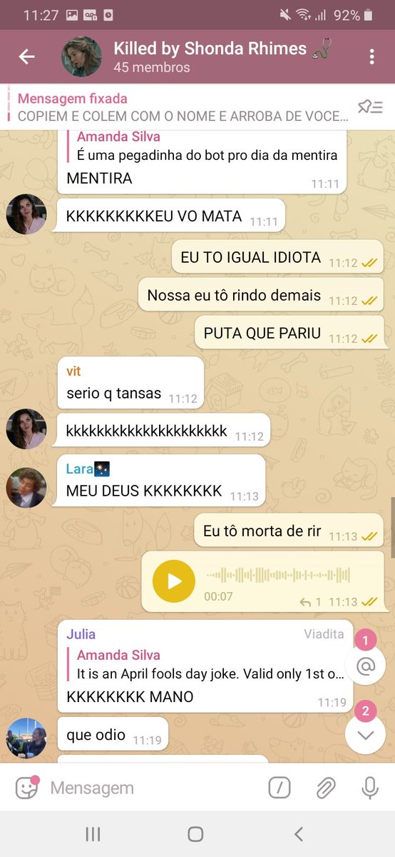 ByRhimes's tweet photo. O desespero do squad ficando sem lobinho ontem 
Hoje descobrindo que é uma TROLLAGEM do bot 🤡🤡 https://t.co/kZixgnmeVD