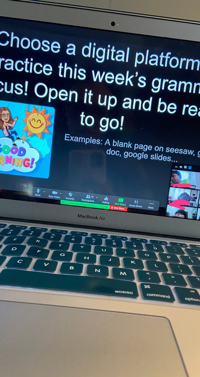 msandersonya's tweet photo. I’ve been trying to change it up with grammar and spelling practice! The students recently mastered the skill of sharing their google docs/slides with me so today was the perfect chance to let them use those skills! #ScottTechMadness https://t.co/1sA4yv5Hza
