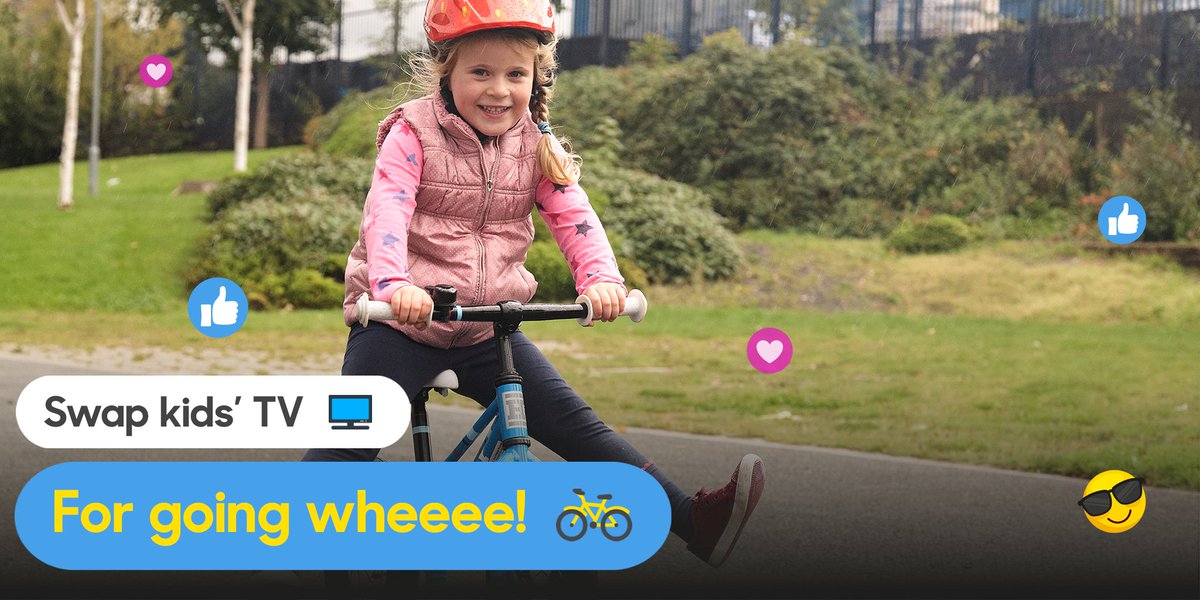 BritishCycling's tweet photo. School's out! 😎 It's the perfect time to feel the wind in your hair, whatever your age! 💨
For tips and activities to help your kids to ride, @HSBC_UK Ready Set Ride is here to help 👇
#ReadySetRide ➡ https://t.co/5u3fQ9vUxI
#ChooseCycling https://t.co/sMufA4zGoW