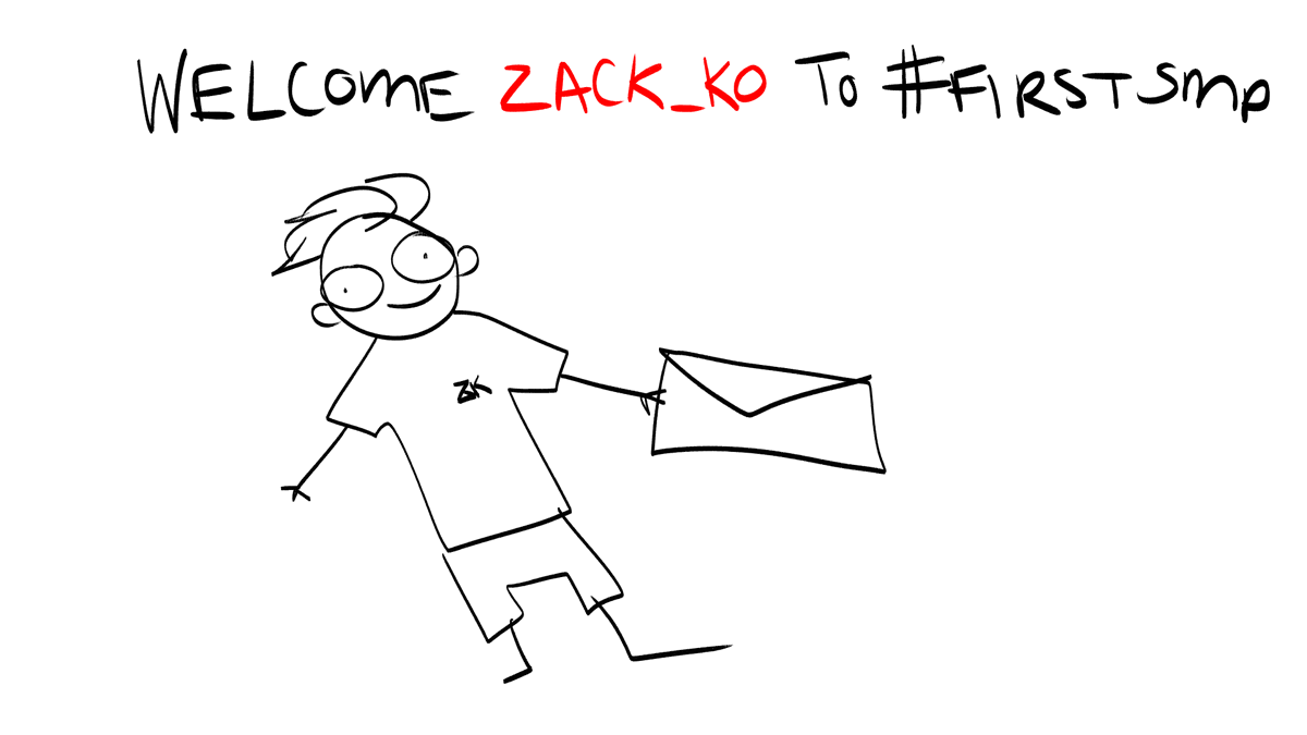ZackKoblenz's tweet photo. This is the First Invitation #FirstSMP https://t.co/ddyMaPsQRt