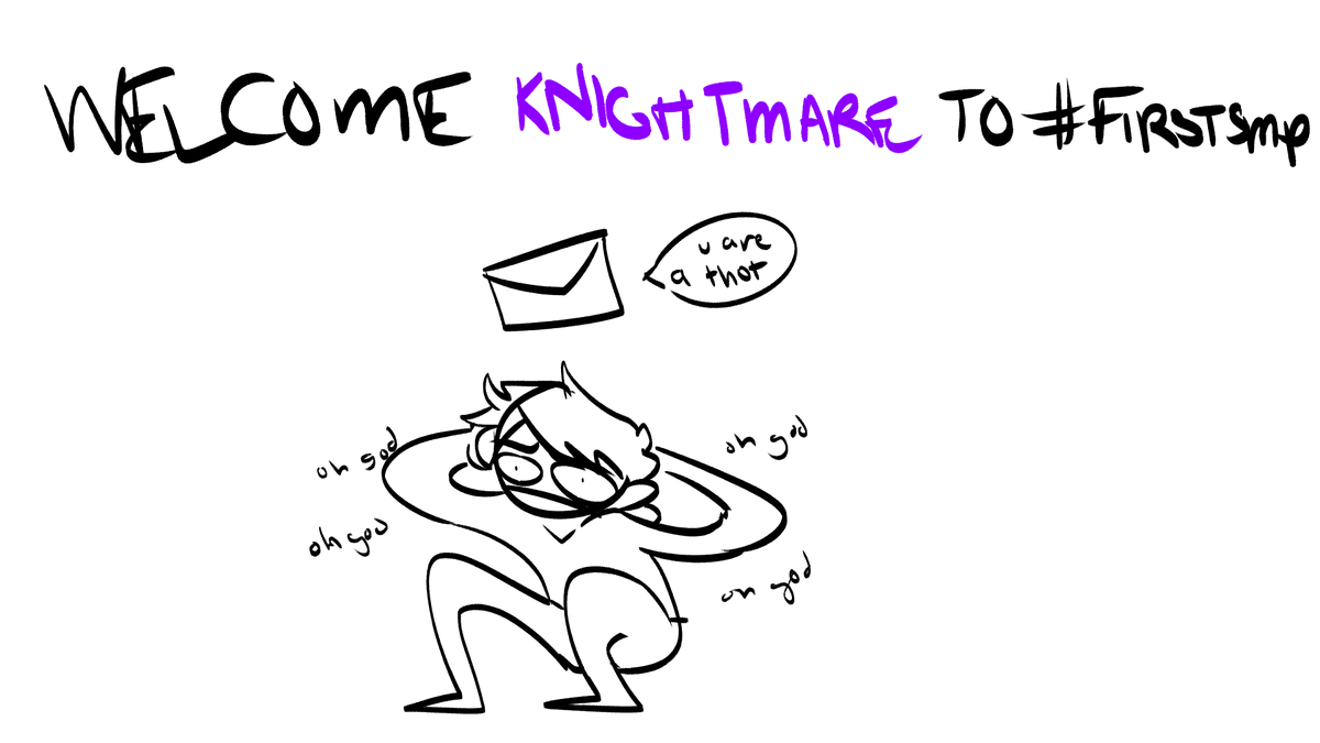 knightoryz's tweet photo. This is the first invitation. #firstsmp #lastsmp https://t.co/7j95ikhm4t