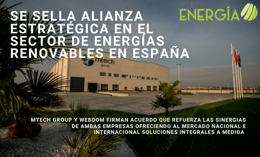 RevEnergia's tweet photo. Se sella alianza estratégica en el sector de energías renovables en España
https://t.co/aH4LfHva1e
#Madrid #España #acuerdo #Webdom #MtechGroup #innovación #internacionalización #compañías #EnergíasRenovables #desarrollador #tecnología #monitorizaciónenergética #strings #Est... https://t.co/Ujd4iFEtFf
