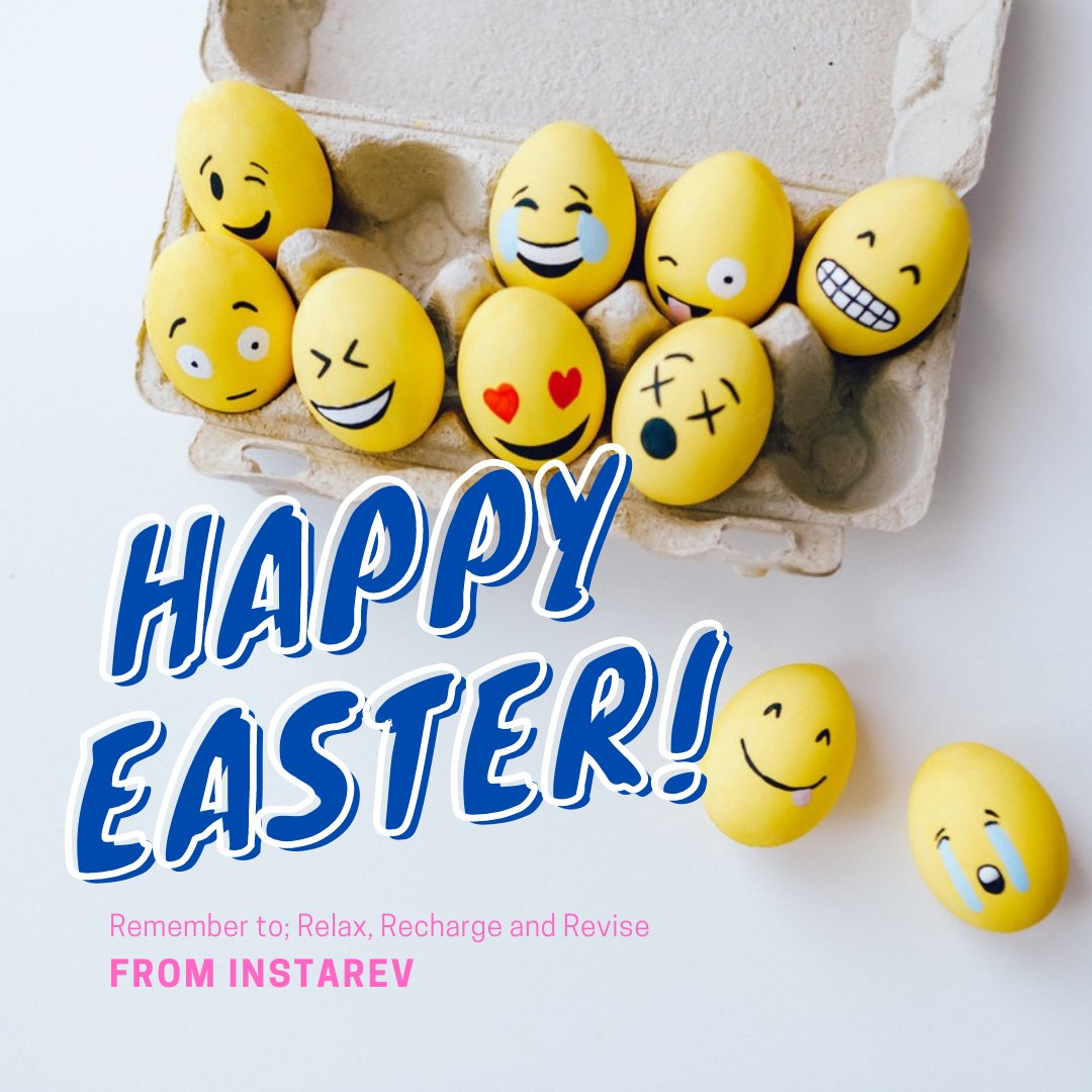 rev_insta's tweet photo. School's out! 

We hope you have an amazing Easter break.

Remember; Relax, Recharge and Revise! 

#thursday #easterholiday #easter #happyeaster #schoolsout #halfterm #student #pupil #teacher https://t.co/I7mclr6TDy