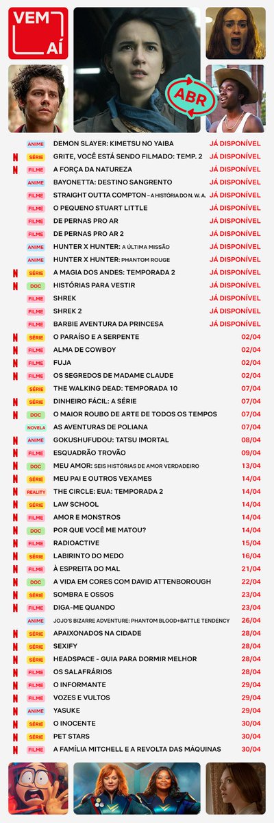 🚨 Atenção 🚨
 
Não é uma pegadinha de 1° de abril! Isso tudo tá chegando no meu site esse mês.