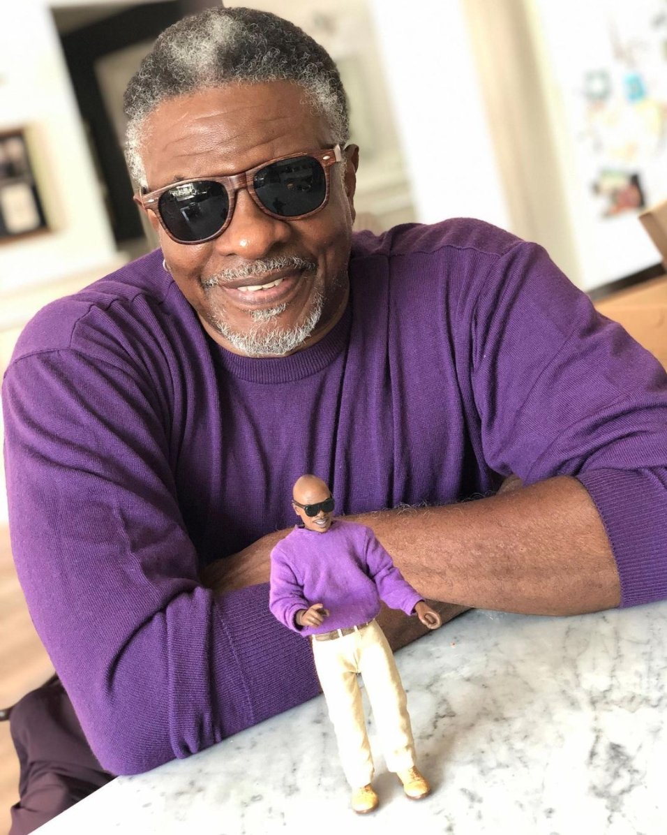 Cleansing and blessing the TL with a pic of two Keith Davids:

Keith David
Keith David action figure from THEY LIVE