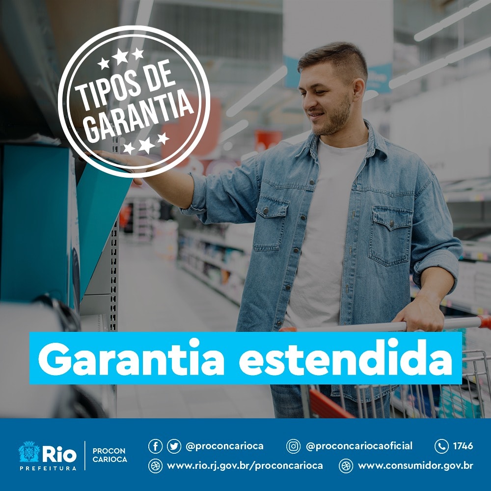 ProconCarioca's tweet photo. ➡️ A garantia estendida é um tipo de seguro que pode ser acionado após o término da garantia legal ou contratual do produto. Há algumas opções que também oferecem a troca imediata, em qualquer momento, em caso de defeito com cobertura prevista na apólice;
#Procon #Proconcarioca https://t.co/gluuPMCBNE