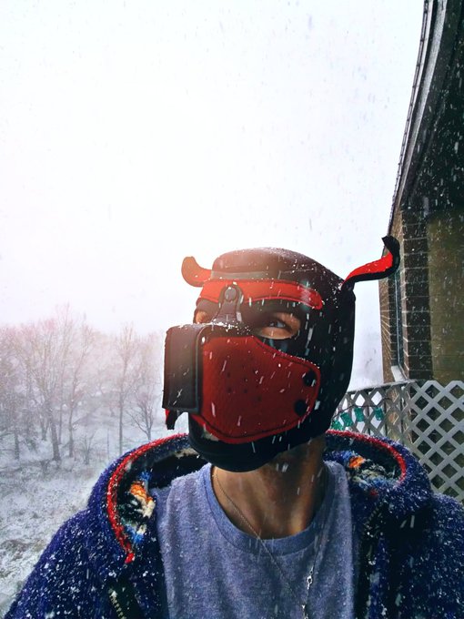 1 pic. Snow! Pretty sure it was in the 70s a couple days ago... https://t.co/qFYsL3NSTc