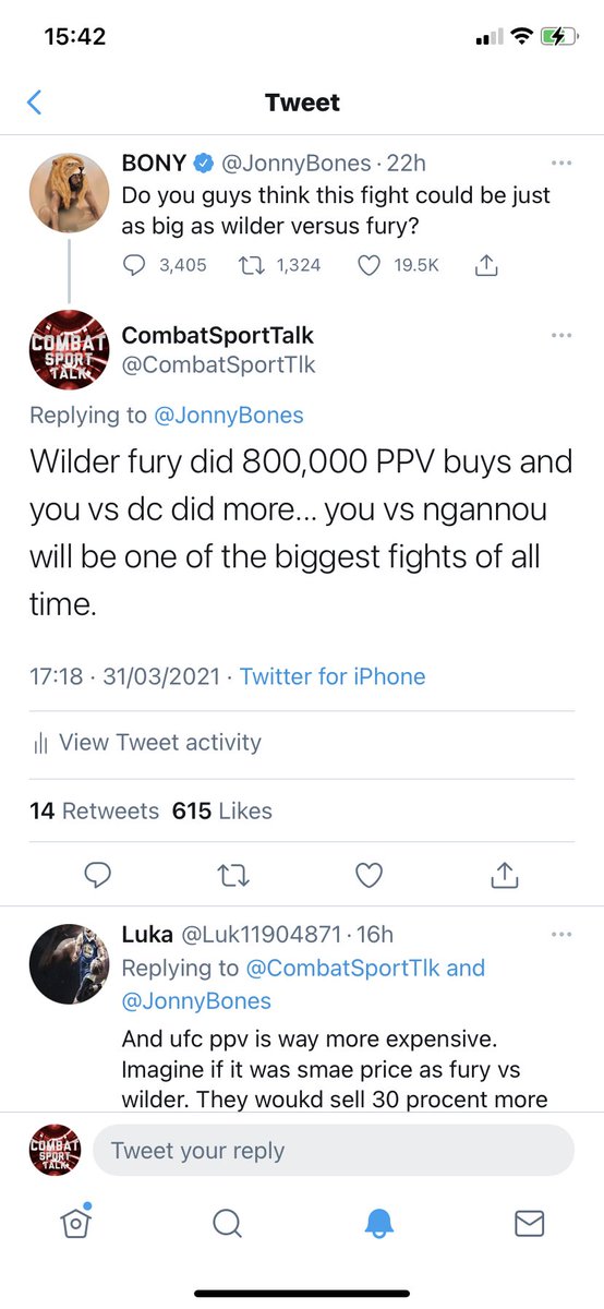 CombatSportTlk's tweet photo. This tweet lowkey blew up yesterday Jesus https://t.co/UkzALa2yqO