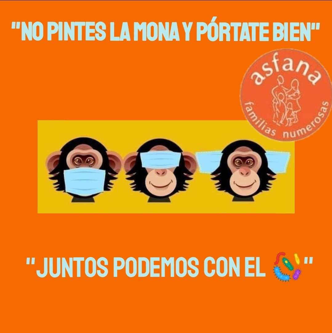 ASFANAnumerosas's tweet photo. Los días 2, 5 y 12 la ofi estará cerrada.
Que la situación está bien, pero en un momento se puede torcer.
Qué son días de estar en familia, pero de momento SOLO con la familia.

‼️ Las #familiasnumerosas sabemos ser ejemplo, juntas podemos con todo.‼️ https://t.co/5VeWIOYpvD