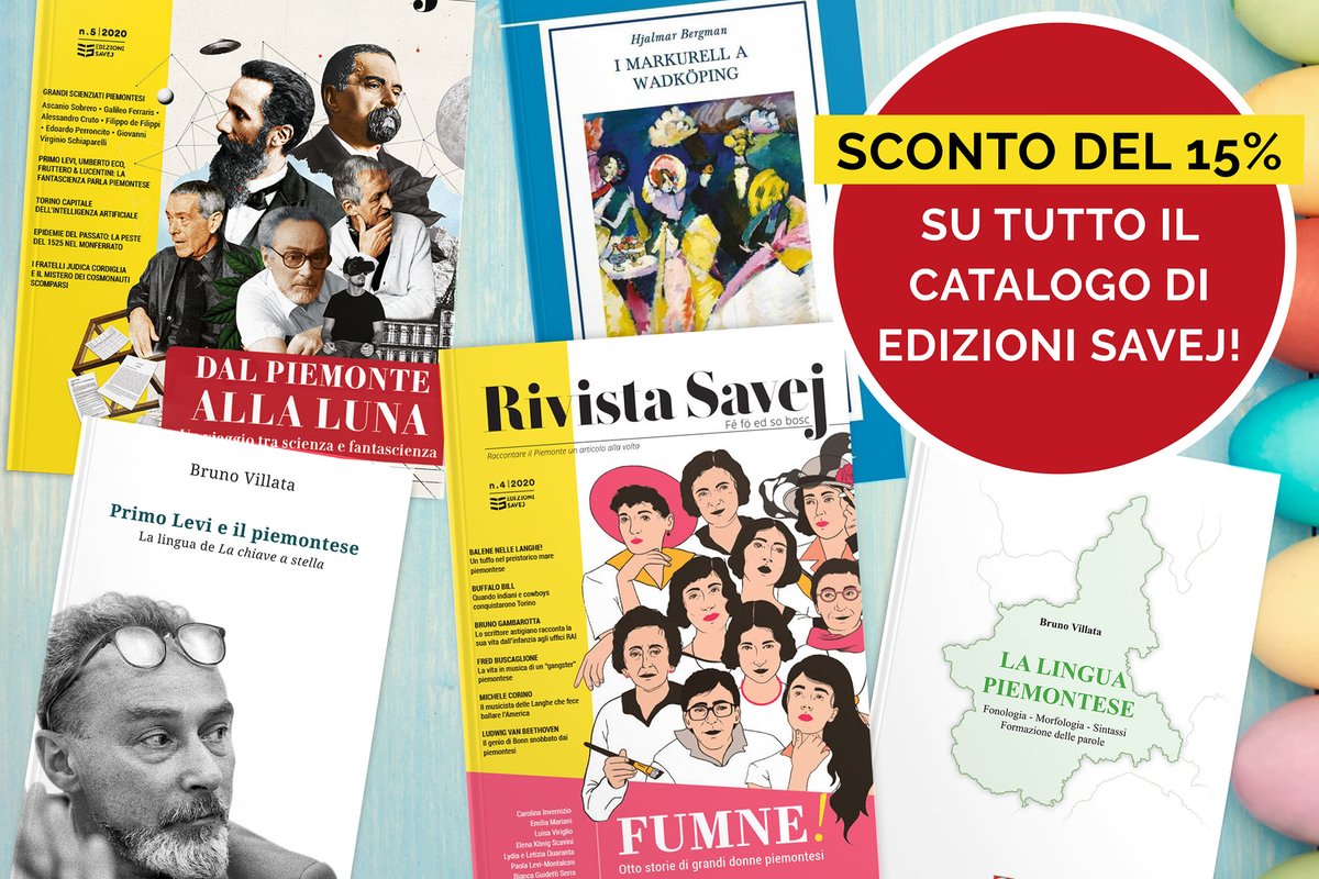 🌸Aria di #primavera, tempo di offerte! Per il periodo pasquale scontiamo del 15% tutto il catalogo #EdizioniSavej!📣Approfitta della #promozione!🐣
👉edizionisavej.it