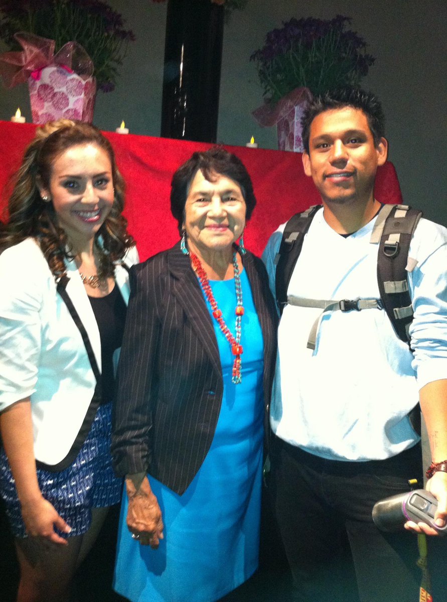 As we remember the great Cesar Chavez, let us also remember that NEXT to Cesar was Dolores Huerta. 

“Once social change begins, it cannot be reversed. You cannot humiliate the person who feels pride. You cannot oppress the people who are not afraid anymore.” Cesar Chavez