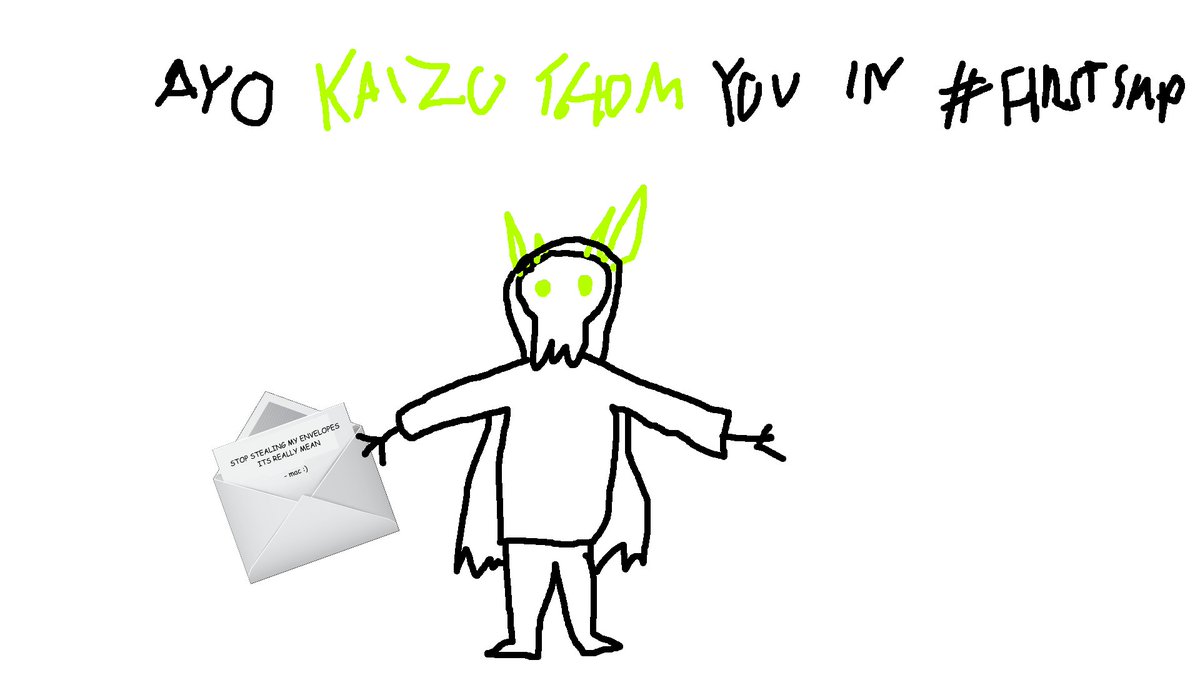 KaizoThom's tweet photo. this is a definitely real and not fake first invitation #FirstSMP https://t.co/w8GBWDO8g7