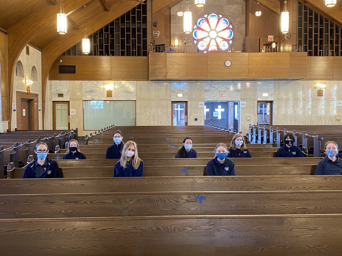 As always very impressed with the 7th graders performance in the Living Stations. So glad we were able to accomplish this Wayside tradition. Check it out tomorrow!